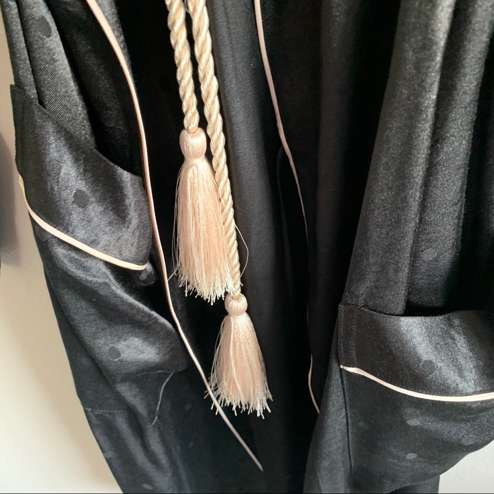 VS Tassel Tie Satin Robe - Picture 5 of 5